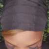 Indian silk Chemo cap comfortable headwear for hairloss ties for perfect fit silk turban - Image 3