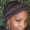 Pre-Tied turban Soft & Comfortable Turban Chemo Cap Headwrap Amina Double Braid Turban Hair loss turban Chemo Gift instant hijab turban - Image 6
